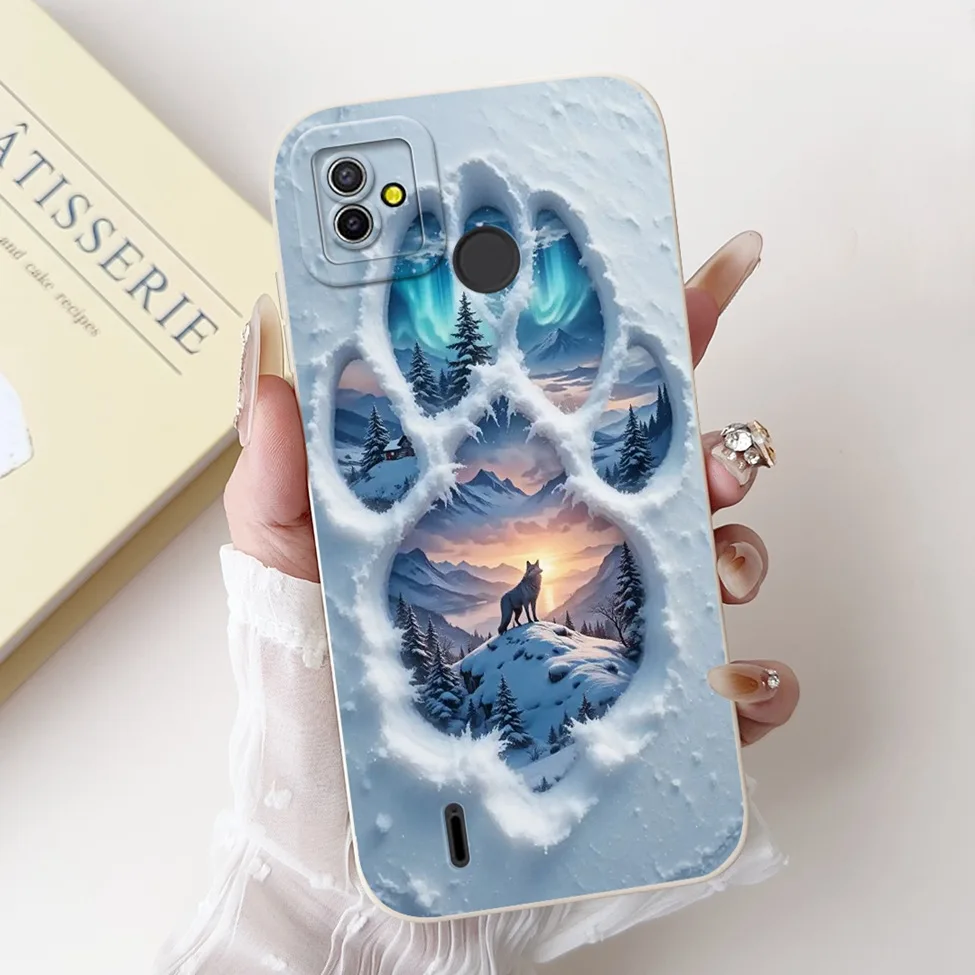 Silicone Cute Fashion Butterfly Flower Love Painted Phone Case