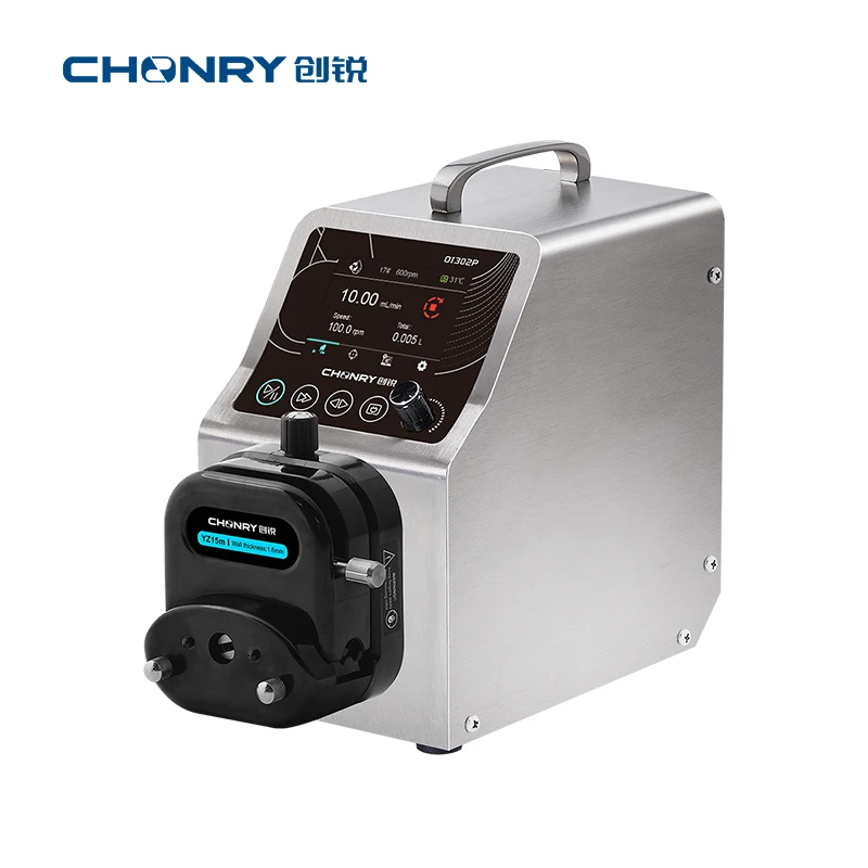 CHONRY 지능형 연동 펌프, 실험실 액체 충전 기계, 최대 유량 2280mL/분