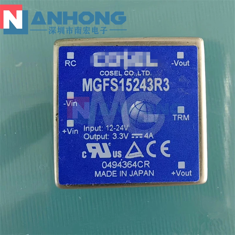 

MGFS15243R3 Power-Module Original New Input:12-24V Output:+-3.3V---4A DC/DC