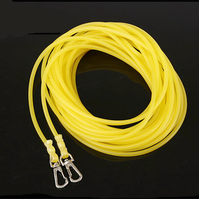 Solid Elastic Rubber Rope Pull Fishing Line Missing Guard Rod Retention  Rope For Fishing Gear Hunting Shooting Fish 4mm 5mm 6mm - AliExpress