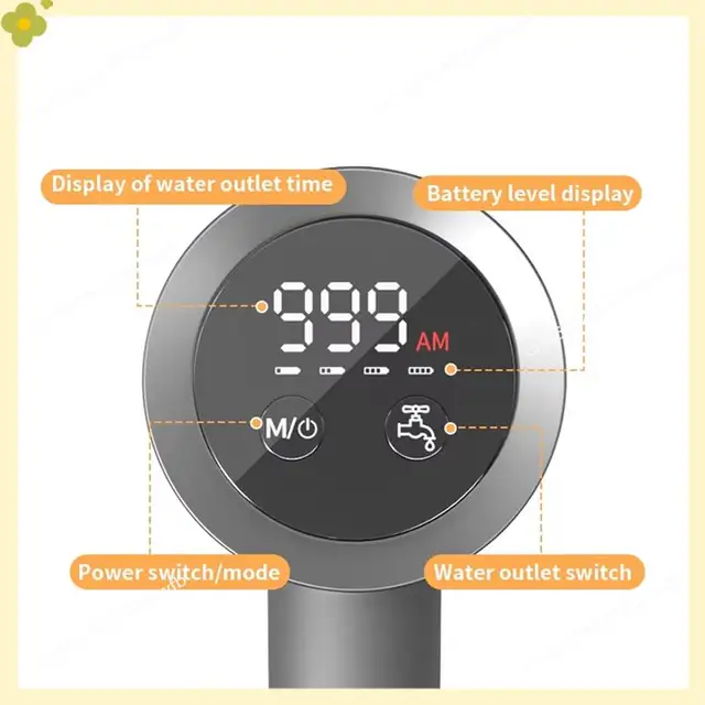 LDHL Foldable And Rechargeable Water Pump Dispenser With TYPE-C Charging, Long-Lasting Battery Performance 5