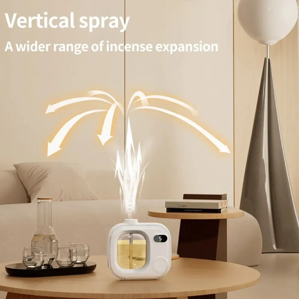 Aroma Diffuser With Led Screen And 5 Adjustable Intensity Levels_voghion.com