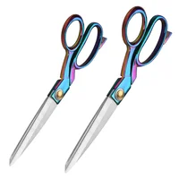 1pcs Professional Sewing Scissors Titanium Stainless Steel Blades Clippers Embroidery Craft Tailor Scissor Dressmaker Shear 1