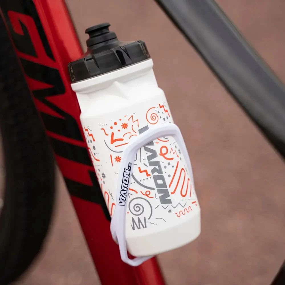 VIARON Water Bottle Leak Proof Bike Cage Included
