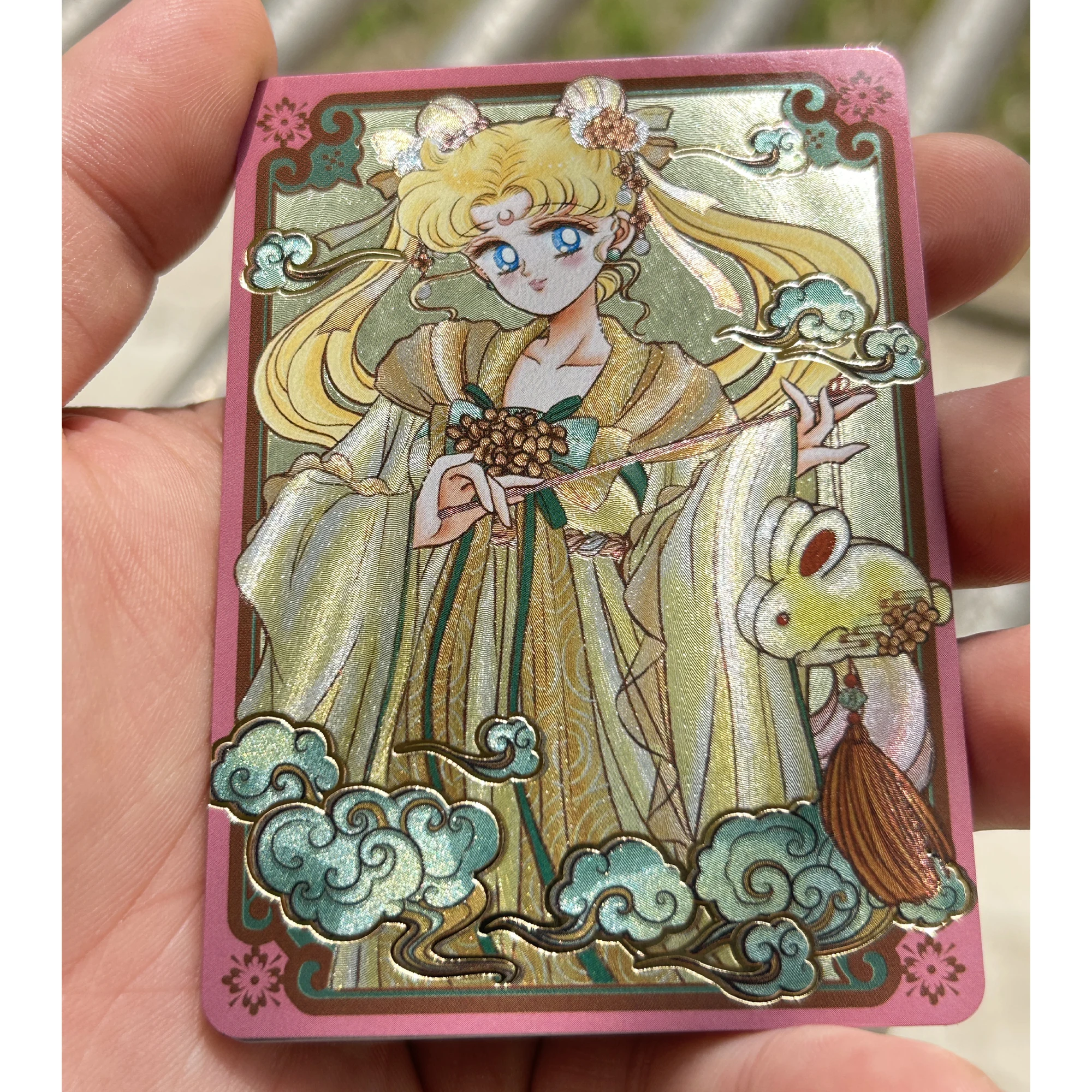 

4 шт./набор, аниме-карты для девочек