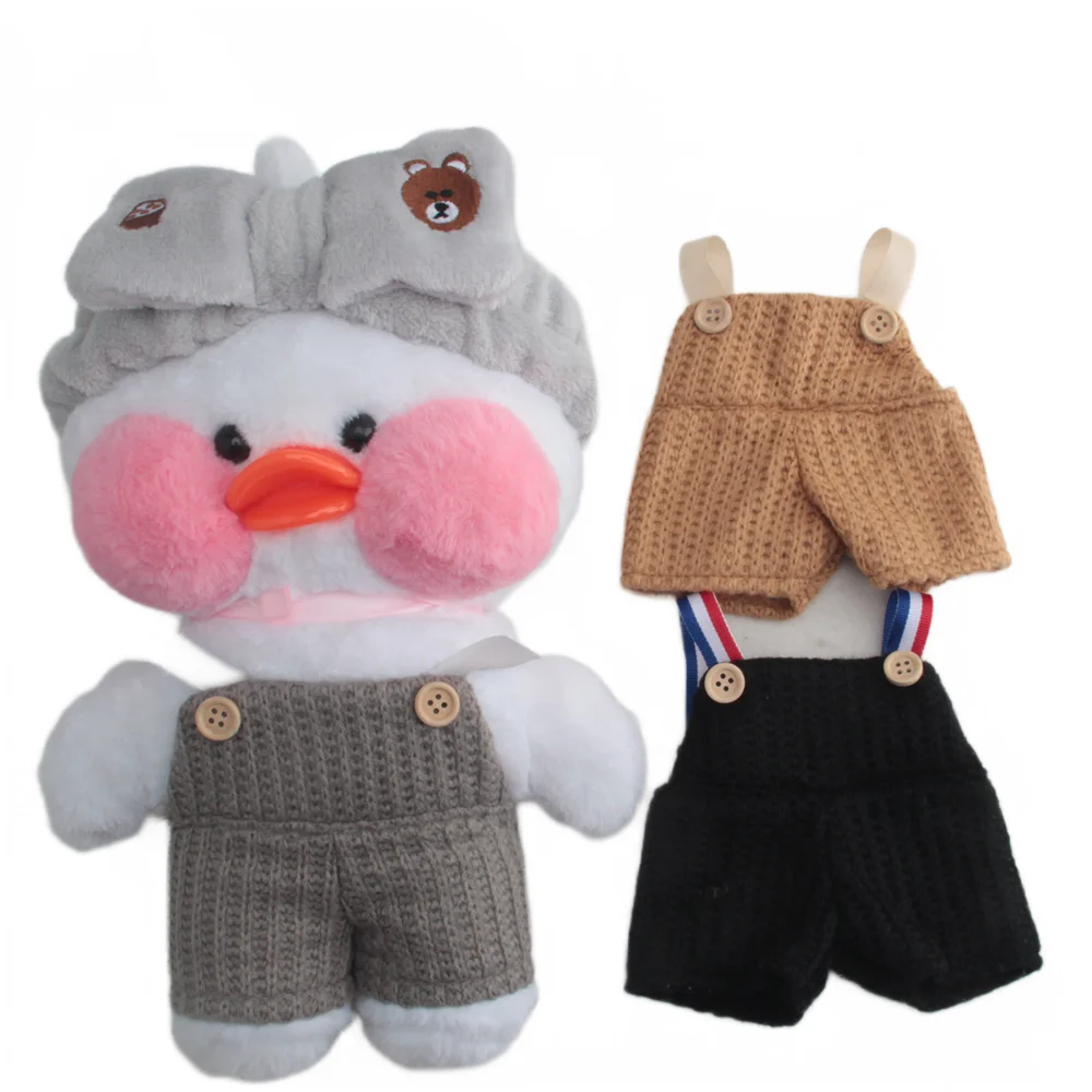 30cm Roupa De Pato Camisola De Capuz 30cm Cafe Lalafanfan Duck