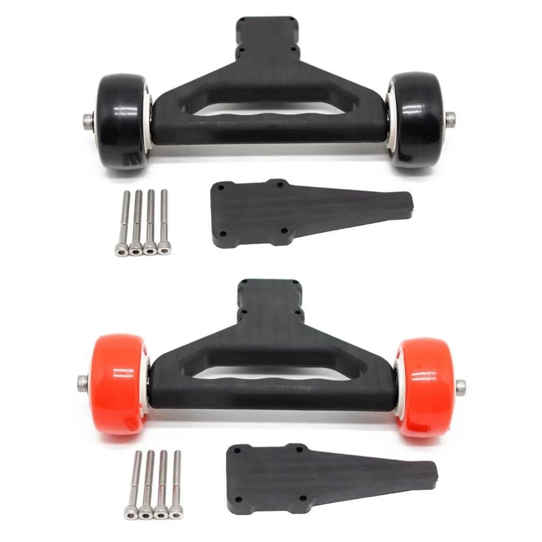 Doppia Ruota Wheelie Bar Per 1/5 Arrma Kraton 8S Outcast 8S Monster Truck Rc Car Update Parts Accessori