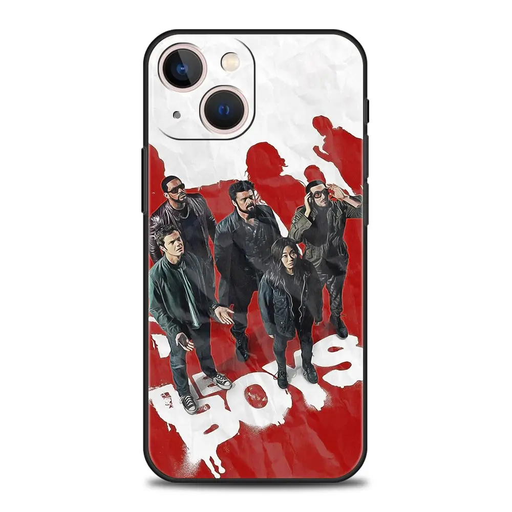The Boys TV Series Black Phone Case - Sleek and Stylish Cover