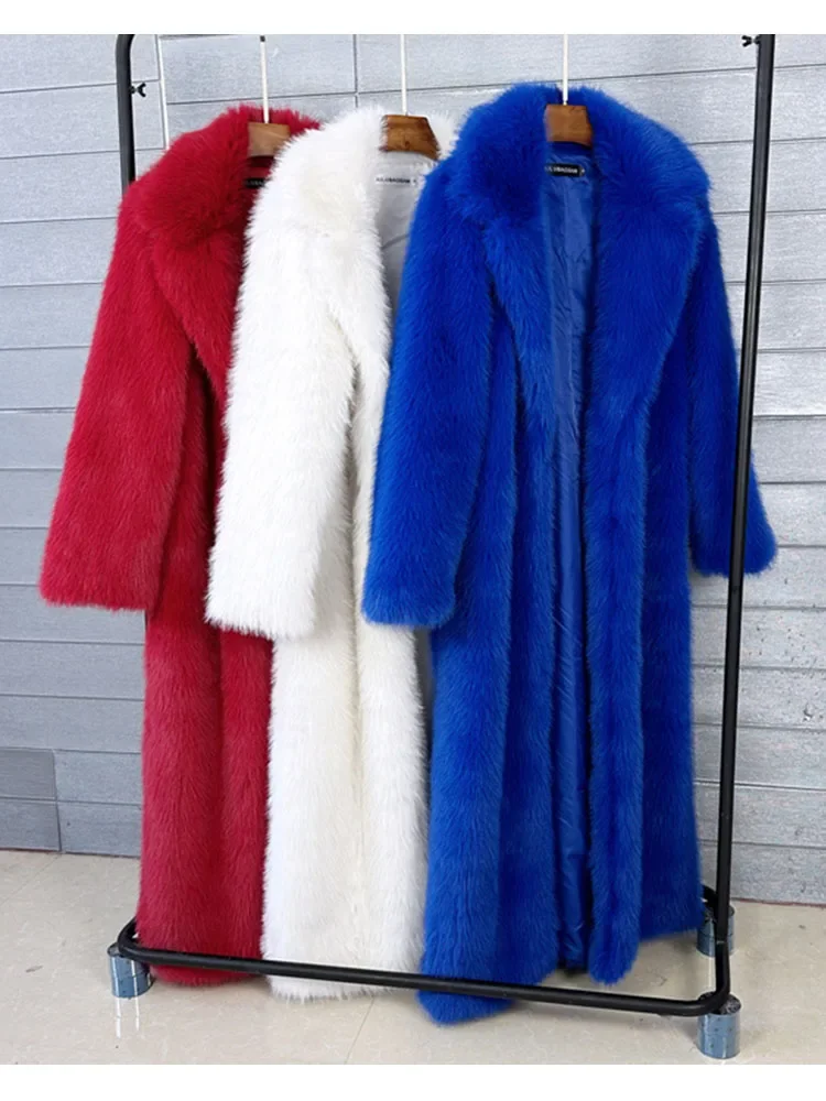 Fluffy Fur Wide Coat main image 1