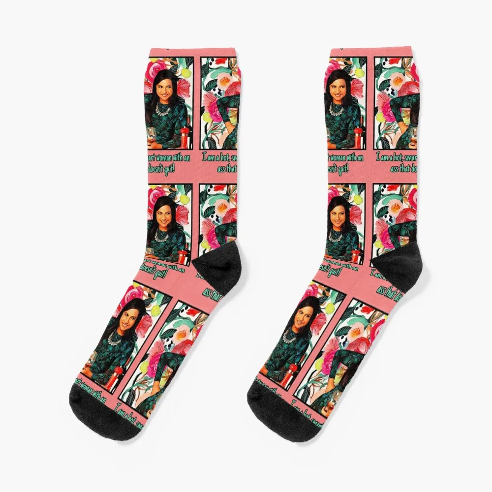 Mindy Project--Hot, Smart Woman Socks Antiskid soccer socks Golf socks socks luxe Socks Men's Women's