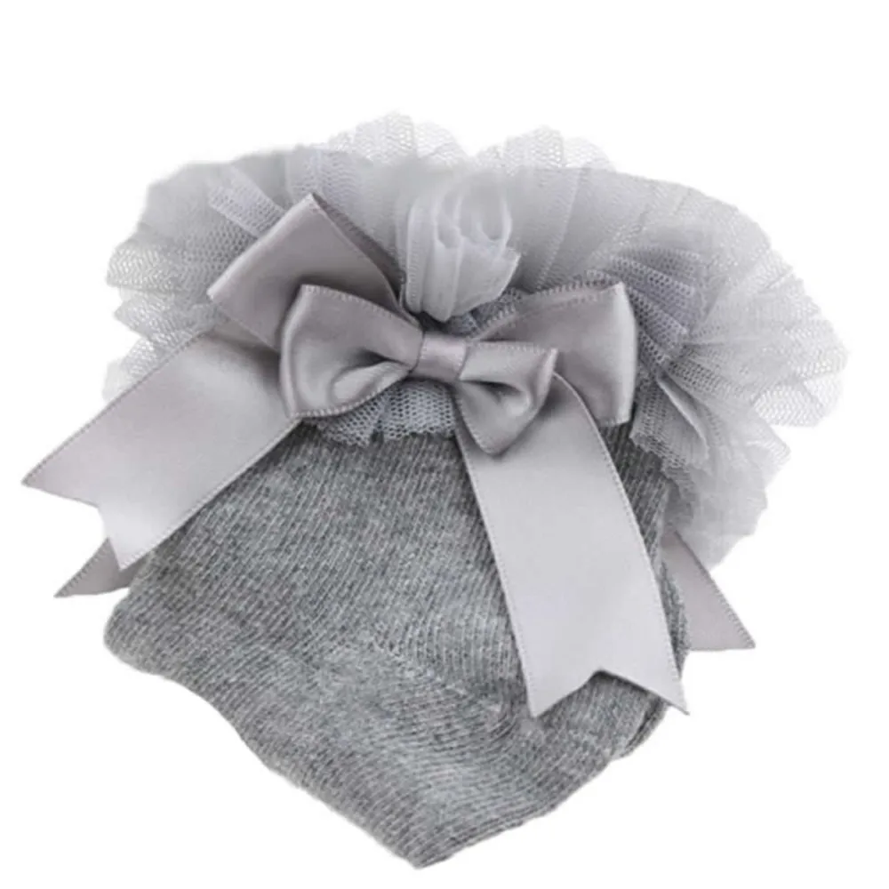 creative fashion socks Comfortable Princess socks Girls combed cotton Infan Ruffle Frilly Trim Ankle short Socks