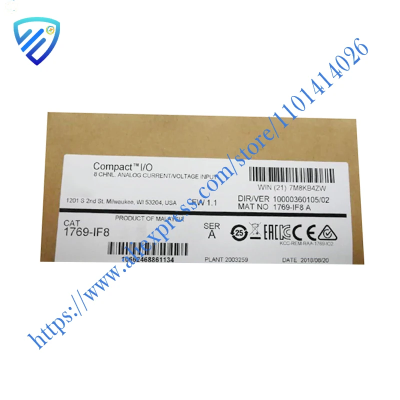 

Новый оригинальный небольшой прибыль, но быстрый оборот 1769-IF8, модуль контроллера, один год гарантии на высококачественные продукты