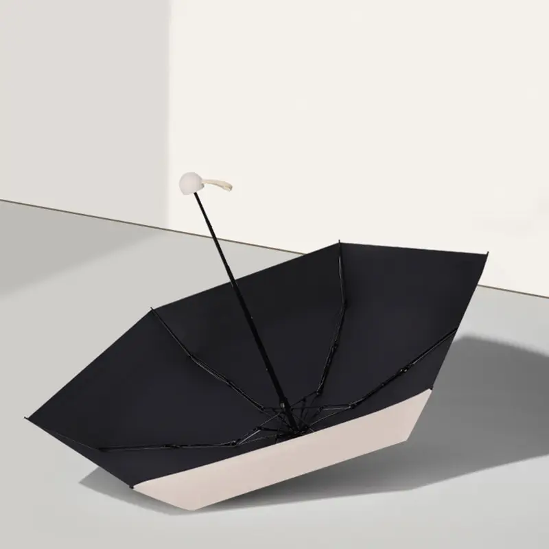 Capsule Umbrella Sunny and Rainy Dualuse Rainproof Wind-resistant Sun Protection Outdoor Traveling Portable Mini Umbrella 3