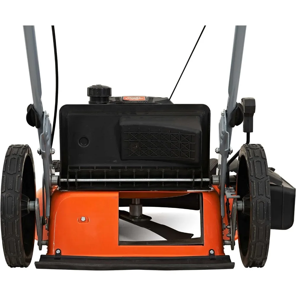 21 in. 170cc 3-in-1 Gas Walk Behind Push Lawn Mower High Rear Wheels Gas Lawn Mower