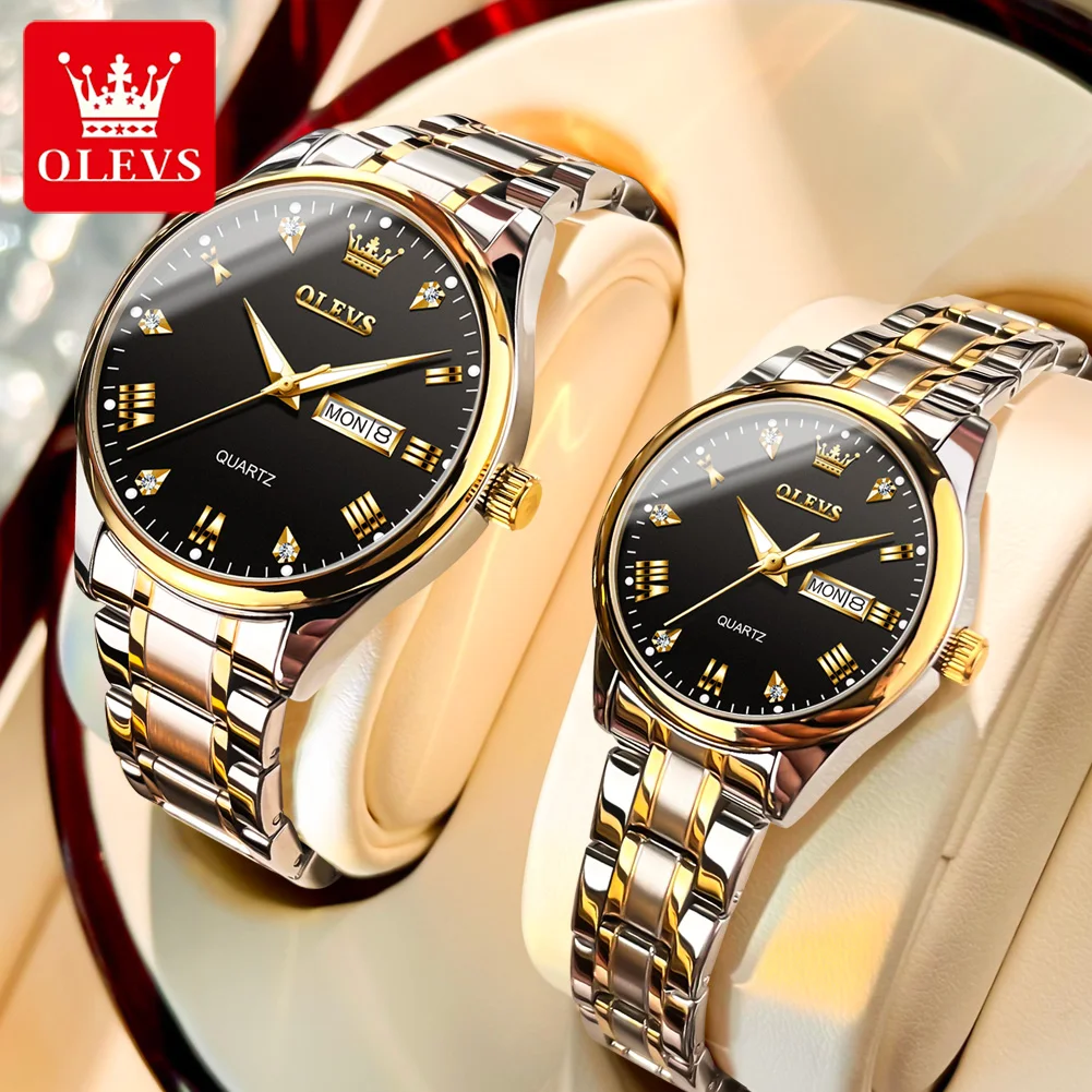 olevs-luxury-brand-quartz-couple-watch-waterproof-wristwatch-lover-gifts-luminous-classic-date-week-clock-his-or-hers-watch-sets