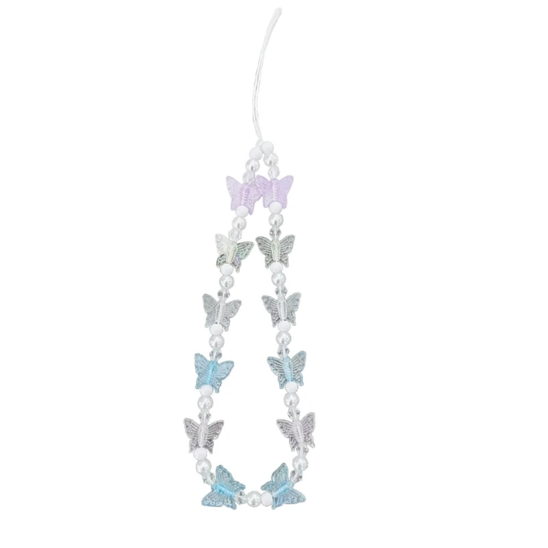 Cordon à Strass Pour Téléphone - Longueur Réglable 21 Ou 48 Cm - Porte-clés élégant - Accessoire Mode Femmes - 9