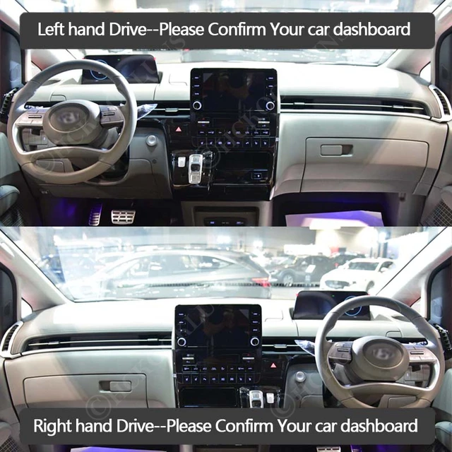 현대 스타리아 대시 매트: 계기판 보호, 미끄럼 방지, 스타일리시한 내부