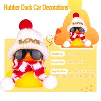Rubber Duck Car Duck Dashboard Decorations for Cute Car Accessories Party Favors 2
