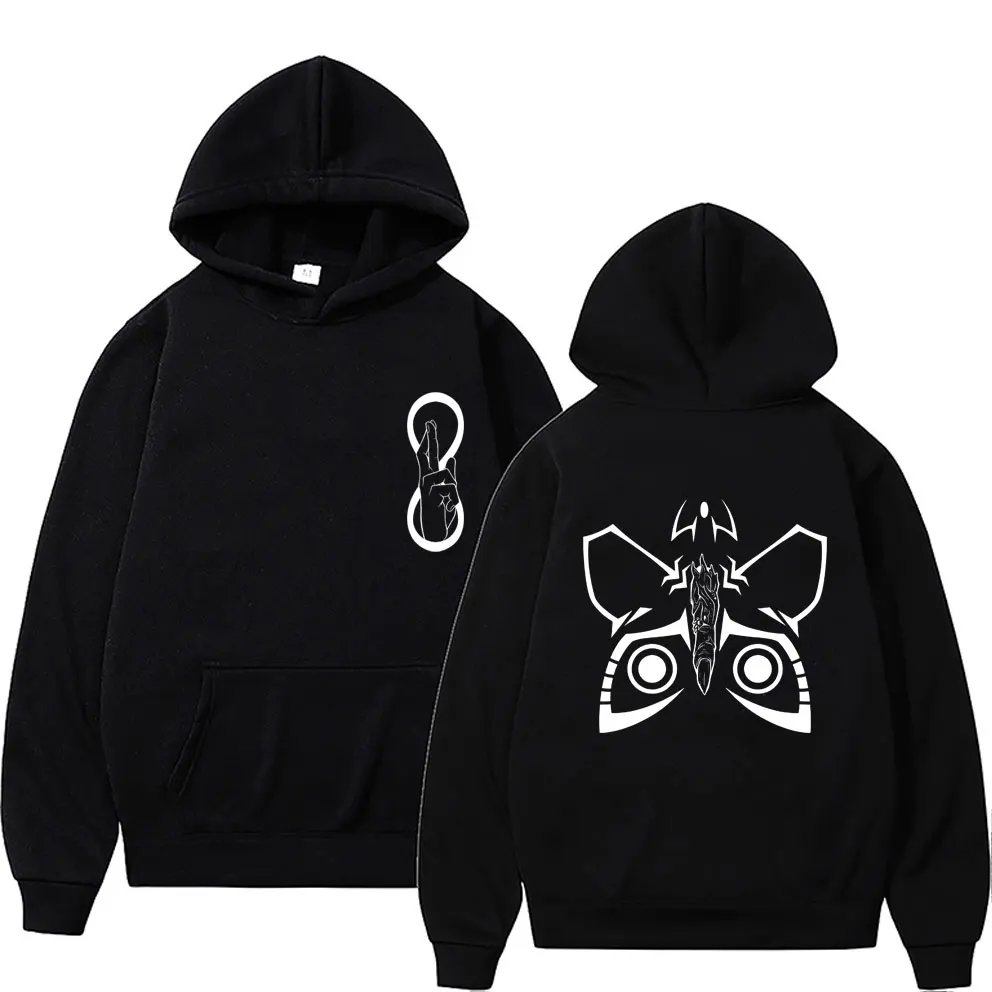 

Anime Jujutsu Kaisen Satoru Gojo 5t5 and Ryomen Sukuna Butterfly Graphic Hoodie Unisex Manga Oversized Sweatshirt Male Hoodies