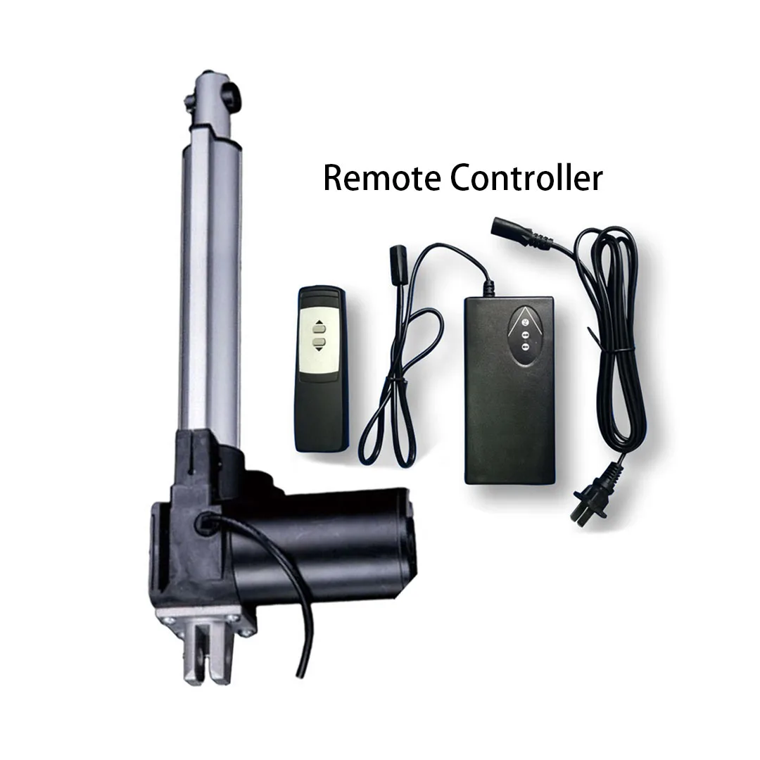 Lineaire Actuator 6000N, 230 Mm Heflengte Aandrijving, Tv Lift Elektrische Cilinder Naafmotor Spindelaandrijving Met 24 V Elektromotor Van Aluminiumlegering 2001839160