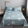 Washed Cotton Bed Sheet Offering Comfort and for Sophisticated Bedroom Y5GB 1