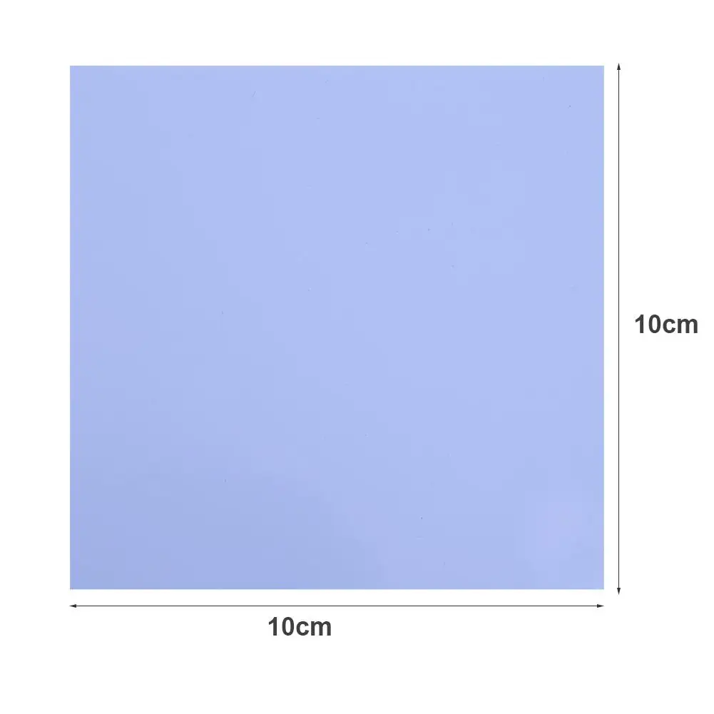 Thermal Pad 0.5/1mm 100x100mm Silicone Thermal Pad Sheet Computer PC CPU Graphics Chip Heat Sink Heatsink Cooling Conductive Thermal Pad