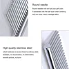 Pet Dematting Comb Stainless Steel Pet Grooming Comb for Dogs and Cats Gently Removes Loose Undercoat Flea Comb Pretty&Better 6