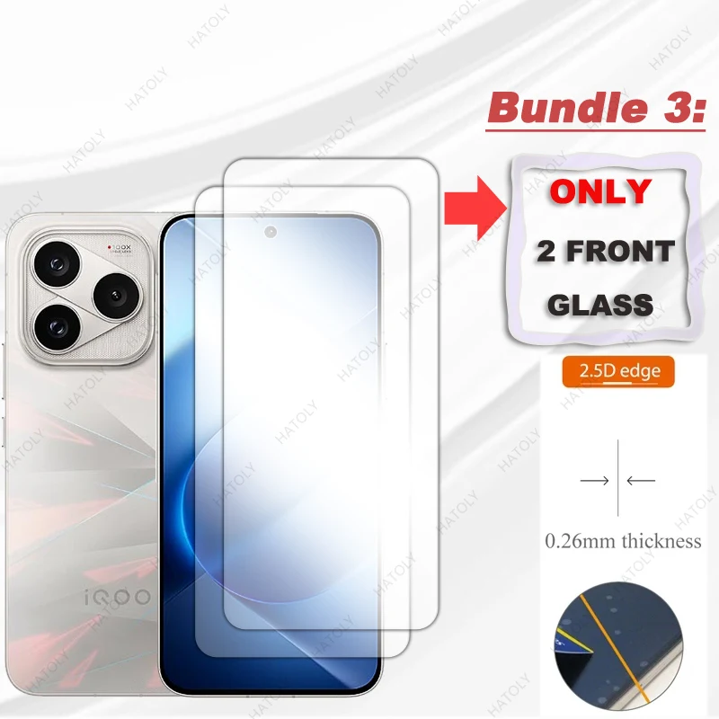 HD Clear Glass Screen & Camera Lens Protector