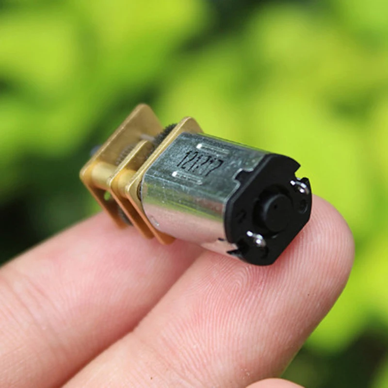S080d519e5b6c490e8f04de7ffb32bbe12 28 obr/min/40 obr/min/60 obr/min/300 obr/min Micro Mini N20 motoreduktor DC 5V niska prędkość pełna metalowa skrzynia biegów reduktor silnik elektryczny DIY zabawki
