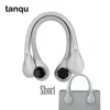 TANQU New Short PU Faux Leather Handle for Obag Colourful Handle for  Classic O Bag Women's Bags EVA Handbag 1