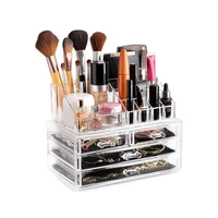 Acrylic Transparent Multi-layer Drawer Storage Rack,Beauty Tools Makeup Storage Box S#-M# Model Birthday Gift For Women 1