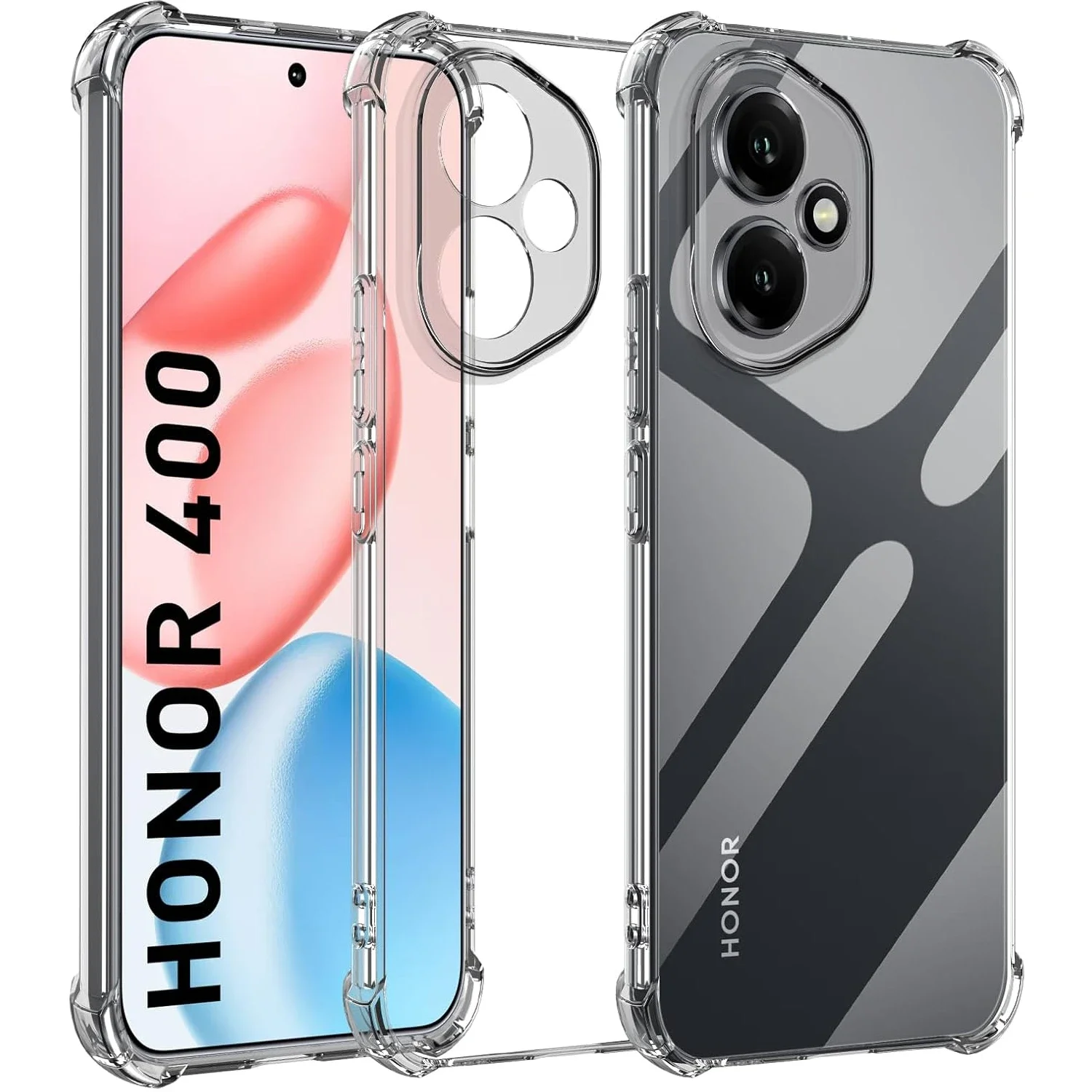 Flexible Shockproof TPU Case - Protective Transparent Cover