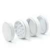 Ceramic Coating Spice Grinder White Nonstick Ceramic Coating Metal Grinder-4 Layers 63mm/2.5" 3