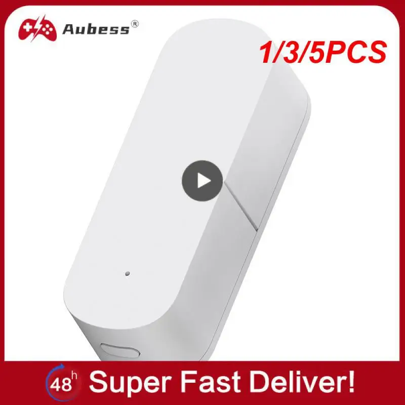 

1/3/5PCS Tuya Smart Vibration Sensor Smart Life APP Notification Real-Time Motion Shock Alarm Push Status, History