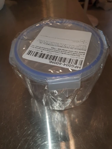 4Pcs Sealed Storage Box Transparent Kitchen Food Grain Organizer Storage Tank Plastic Large capacity Moisture-proof Sealed Jars photo review