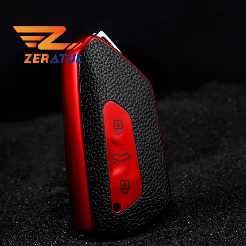 Tpu Shell Fob Holder Key Cover Car Key Cover Per Vw Golf 8 Per Skoda Octavia A8 Mk4 Mk8 2020 2021 Seat Leon Mk4 Cupra Formentor