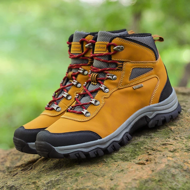 Zapatos de senderismo al aire libre para hombre, zapatillas de alpinismo,  calzado táctico de senderismo, botas de Camping para caminar, 2022 -  AliExpress