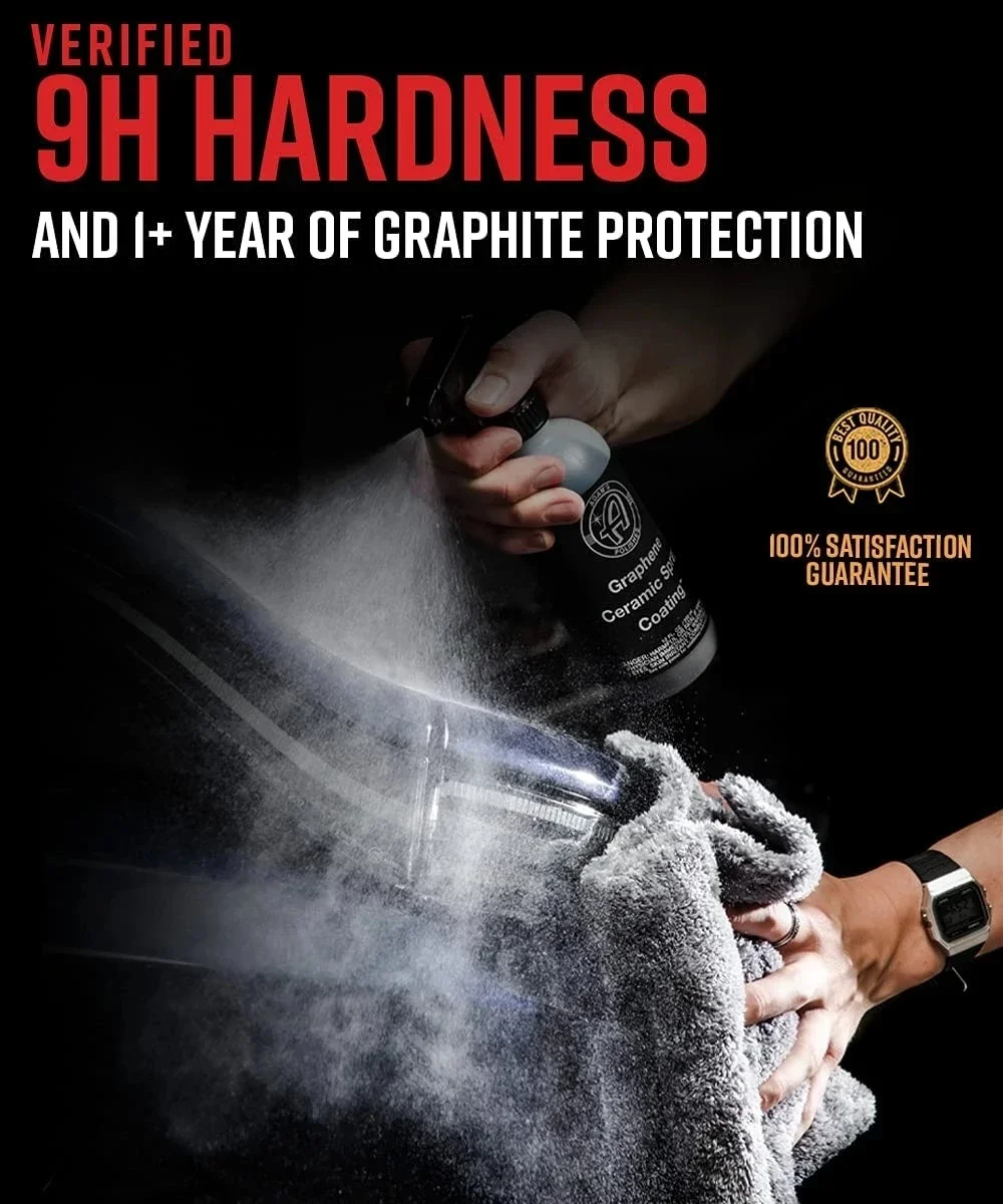 10H Graphene Car Ceramic Polish Auto Hydrophobic Coating Hardness Scratch Resistant Crystal-plating Waterproof Care Coating