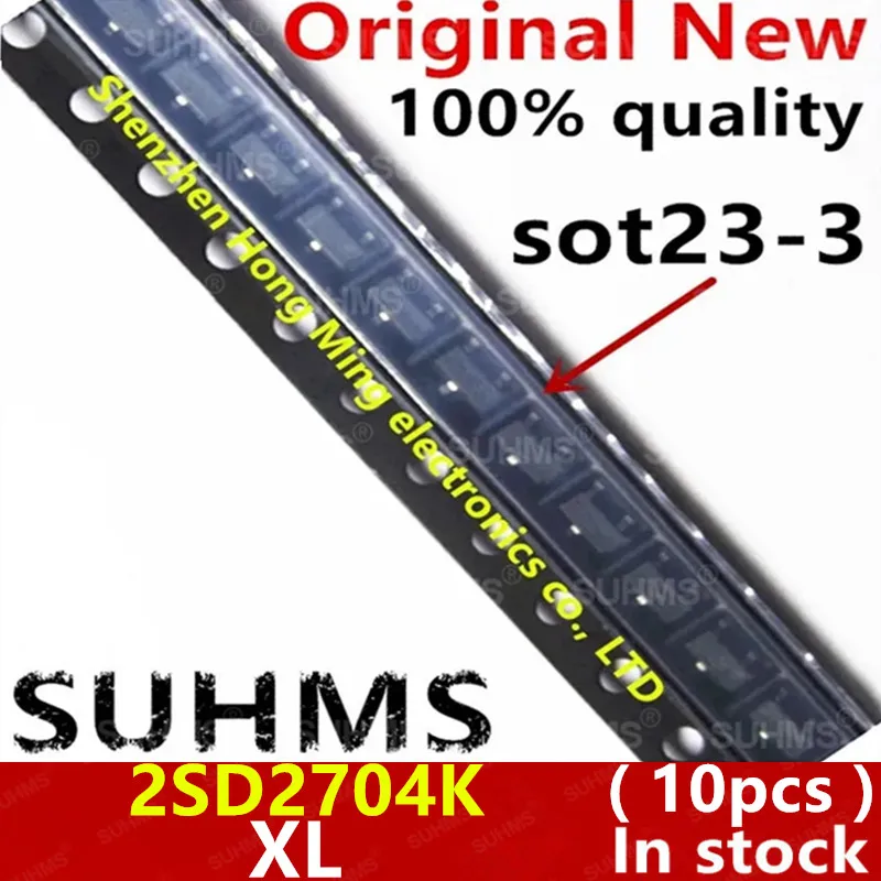 

(10 шт.) 100% новый набор микросхем 2SD2704K XL sot23-3