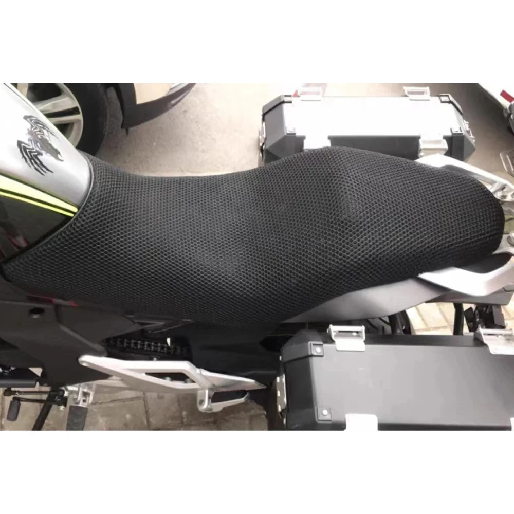 For CFMOTO 450 MT Accessories 3D Honeycomb Mesh Cushion Seat Covers 450MT 450 mt Motorcycle Heat Insulation Seat Protect Cushion