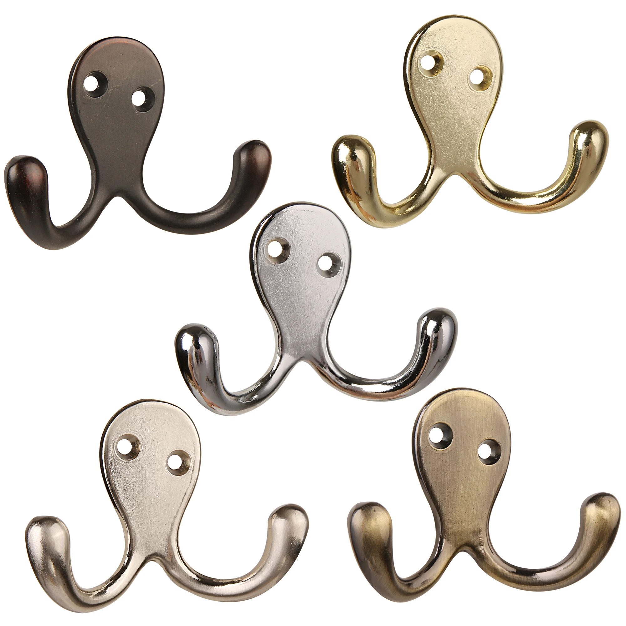 1pc Wall Hook Clothes Rack Robe Hook Stainless Steel Furniture Hook For