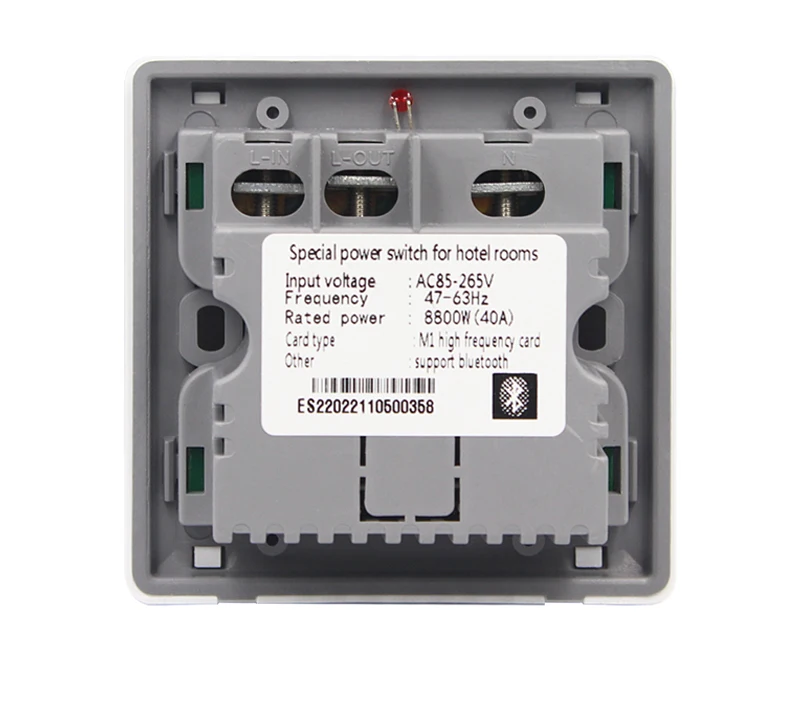 TTLOCK Bluetooth TTHotel Power Saver TTHotel Energy Saving Switch 13.56Mhz RFID