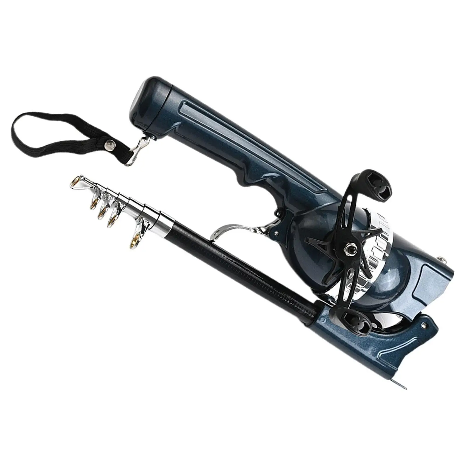 Fishing Rod Reel Combos Easy Carry Foldable Fishing Rod for Carp Trout River Fishing Rod Reel Combos Easy Carry Foldable Fishing Rod for Carp Trout River