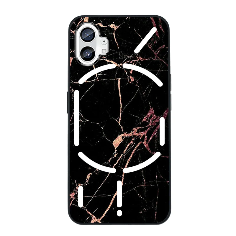Sleek Black Silicone Bumper Phone Case Cover