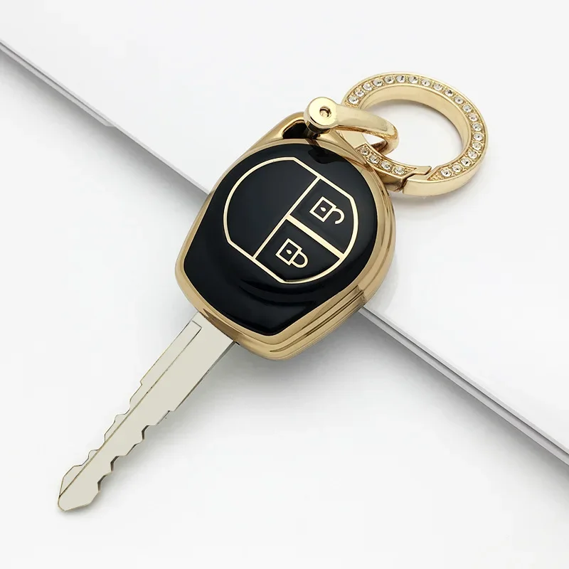 Tpu Car Key Case Cover Shell Fob Per Suzuki Swift Grand Liana Sx4 Window Vitara Amagatarai Protection Bag Accessori Portachiavi