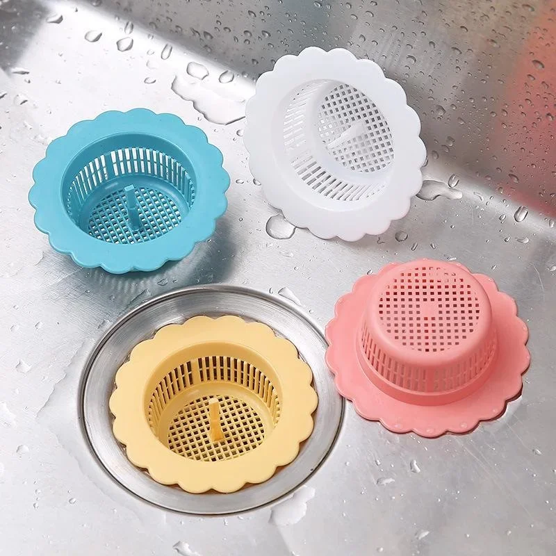 Bathroom Sink Strainer Sink Plug Stopper Hair Catcher Bathroom Floor Drain Shower Drain Strainer Kitchen Filter