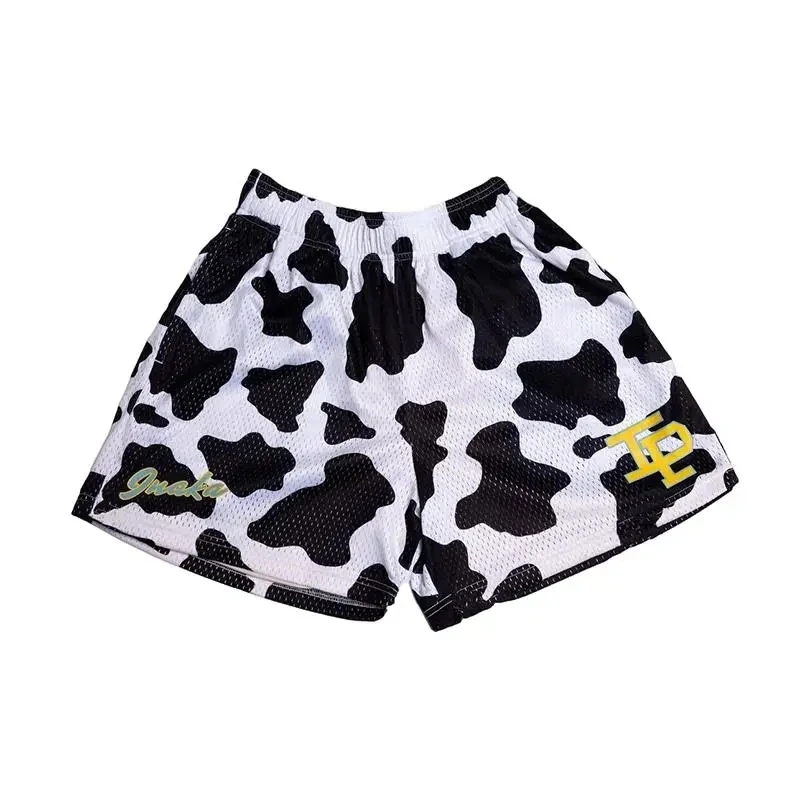 2025 NEW INAKA IP Men shorts Classic GYM Basketball Workout Mesh Shorts Summer casual shorts gym sports quick dry shorts men 6