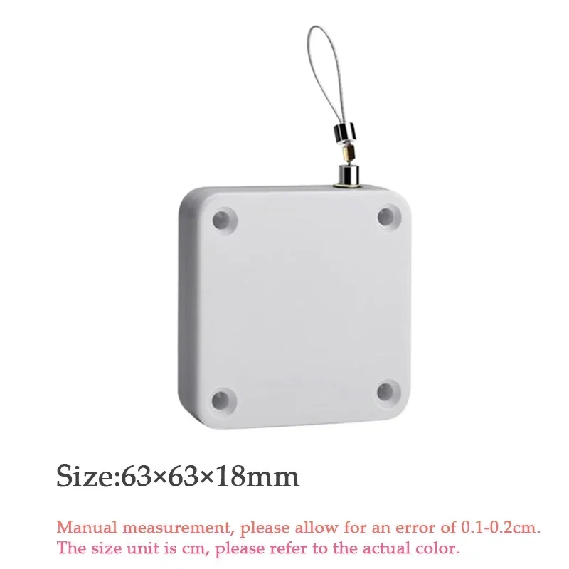 Punch Free Automatic Sensor Door Closer Adjustable Surface Mounted Door Stop Bracket Pull Cord for Home and Commercial Use