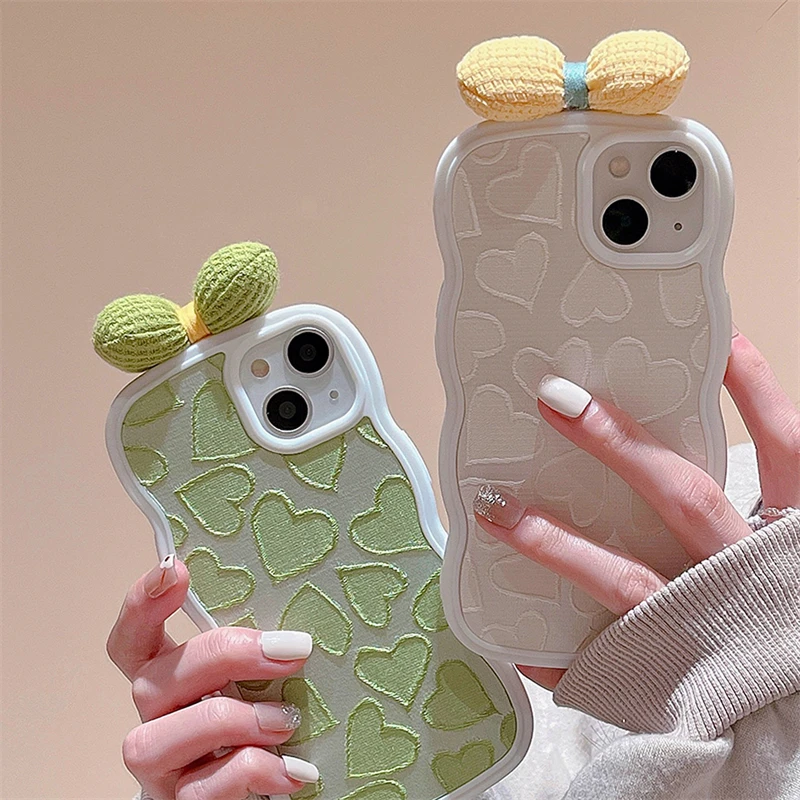 Korea Cute Black White Plaid Lattice Phone Case For Iphone 14 12 11 13