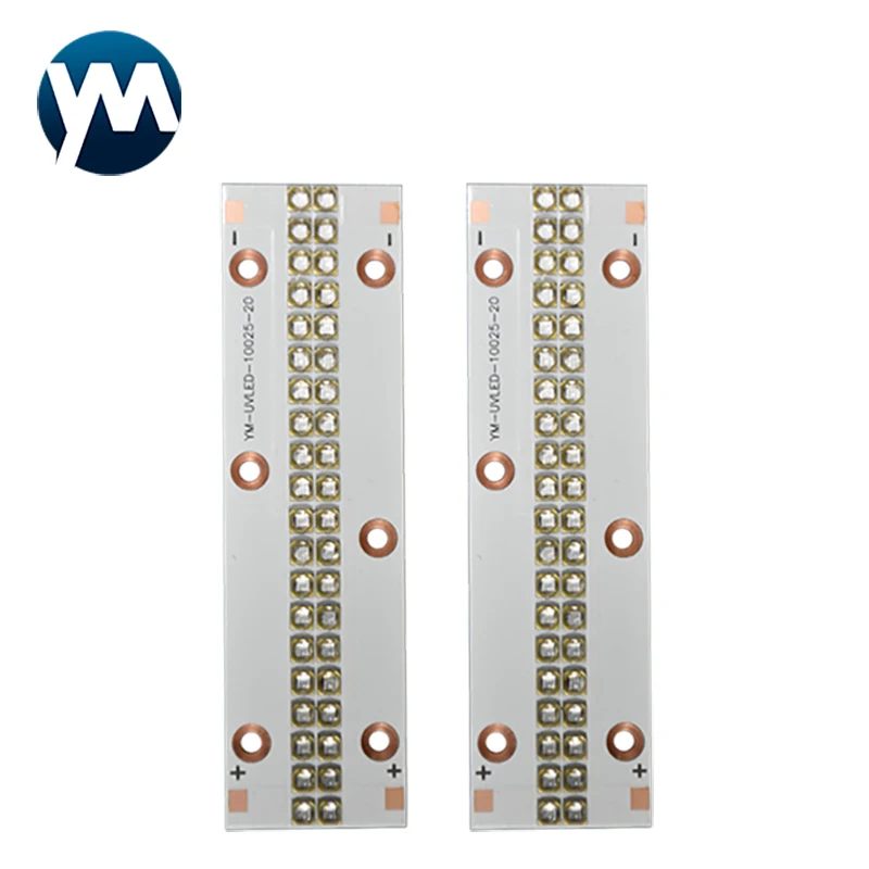 UV Curing Lamp 3535 UV LED Module 120W UV LED365nm Chip Led 385nm Light 405nm Quartz Lens For Curing